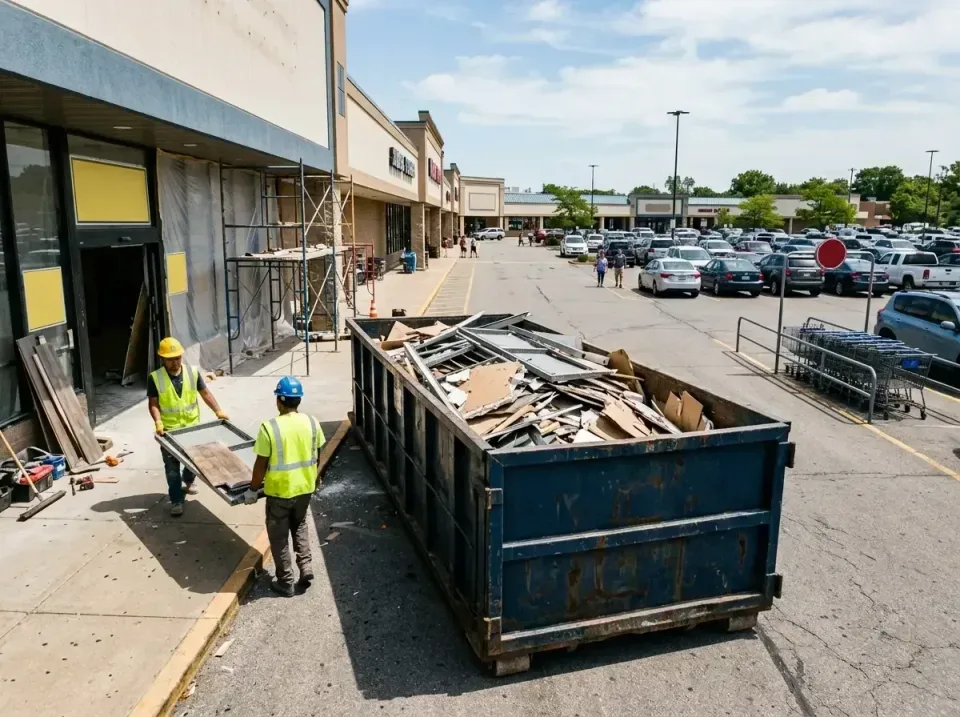 retail-store-renovation-debris-003 — frequently asked questions, Roll-off Dumpster Rentals in Dacula, GA